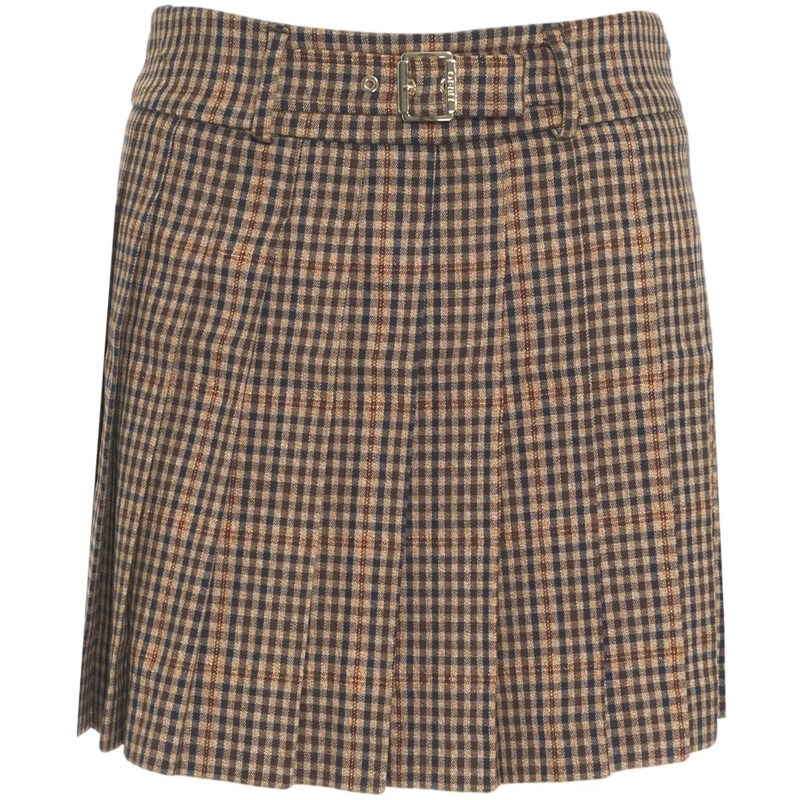 LIU JO Minikleid Pleated skirt braun