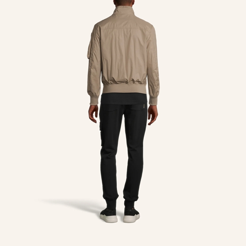 Blauer USA Daunenjacke Blouson BADGER beige(Image 3)