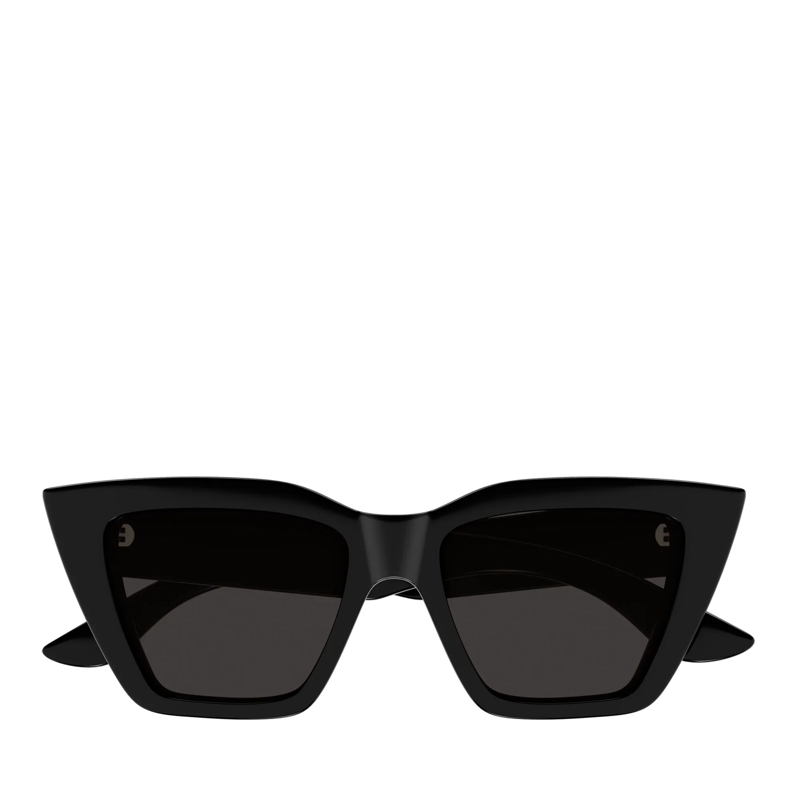 Alexander McQueen Sonnenbrille AM0507S-001 Black-Black-Grey(Image 5)