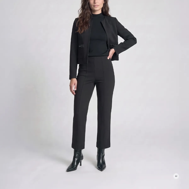 Marc Aurel Blazer Blazerjacke- mit Schmuckdetail- Blende aus vega schwarz(Image 2)