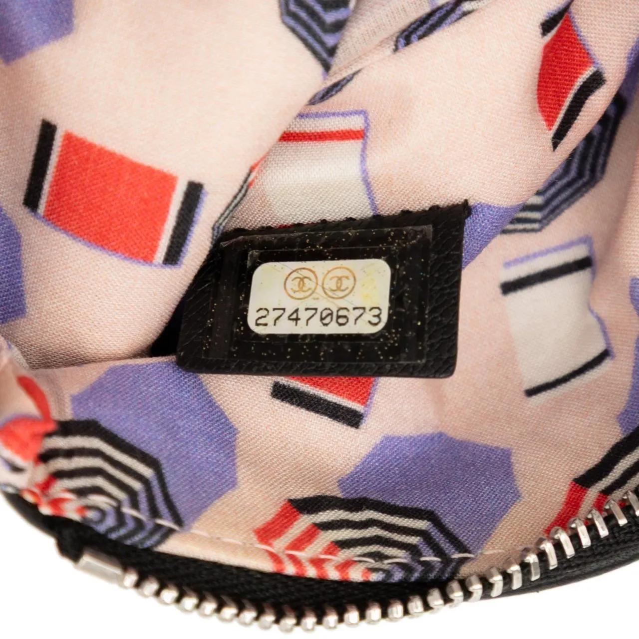 Thumbnail - Chanel Kosmetiktaschen - CC Grained Calfskin Zip Pouch - Gr. unisize - in Schwarz - für Damen