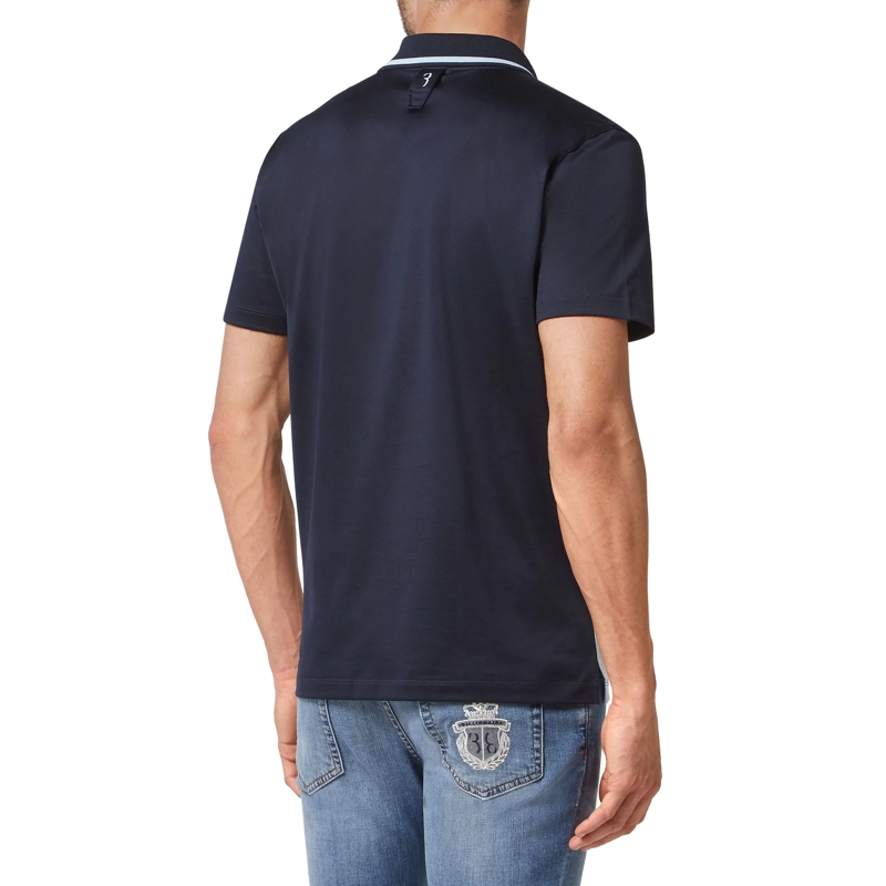 BILLIONAIRE Top Poloshirt Crest dunkel-blau(Image 2)