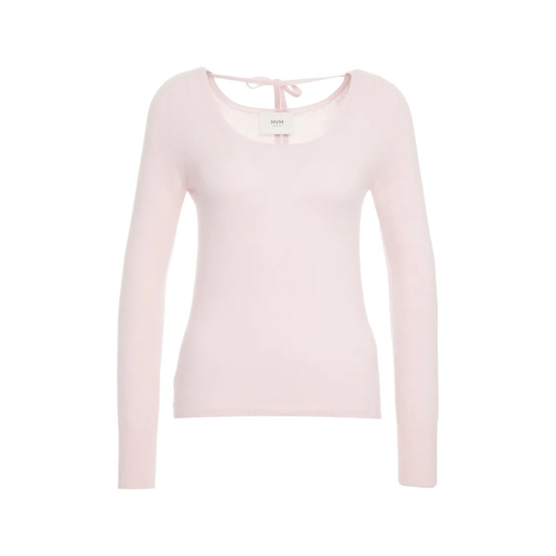 Mvm Trui Cashmere Pullover Pink