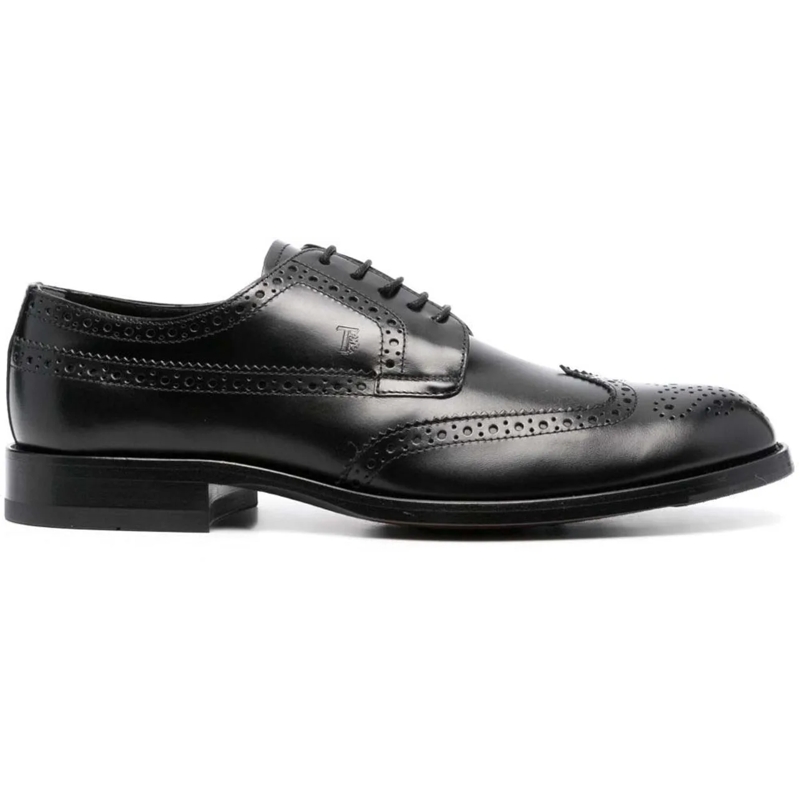 Tod's Slides Flat Shoes Black schwarz