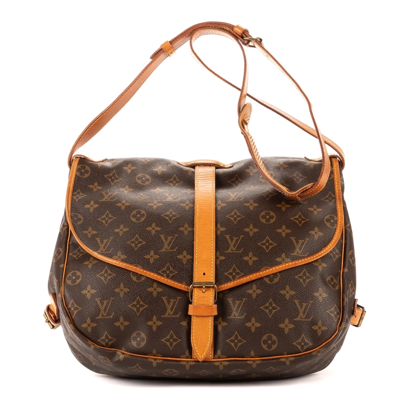 Louis Vuitton Crossbody Bag Saumur GM braun