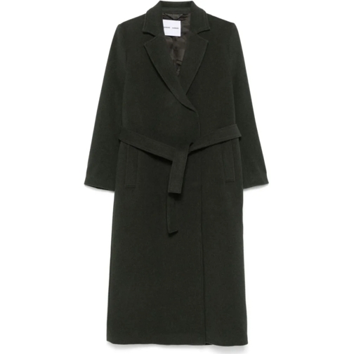 Samsøe Samsøe Übergangsmäntel Olive Green Astrid Coat Green