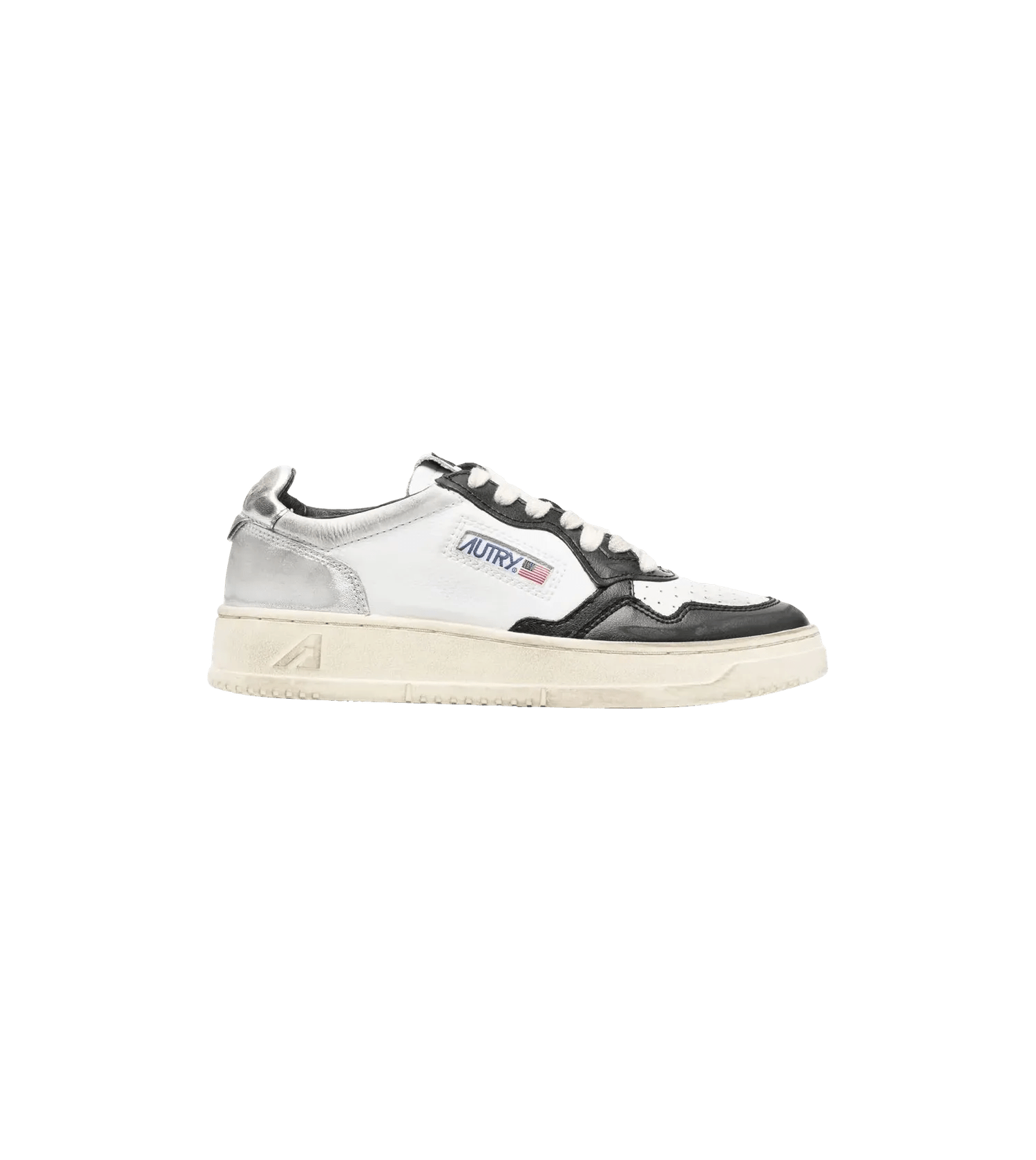 Autry International Sneakers - Medalist Vintage Sneakers Low Women (weiß/schwarz/ - Gr. 36 (EU) - in Bunt - für Damen