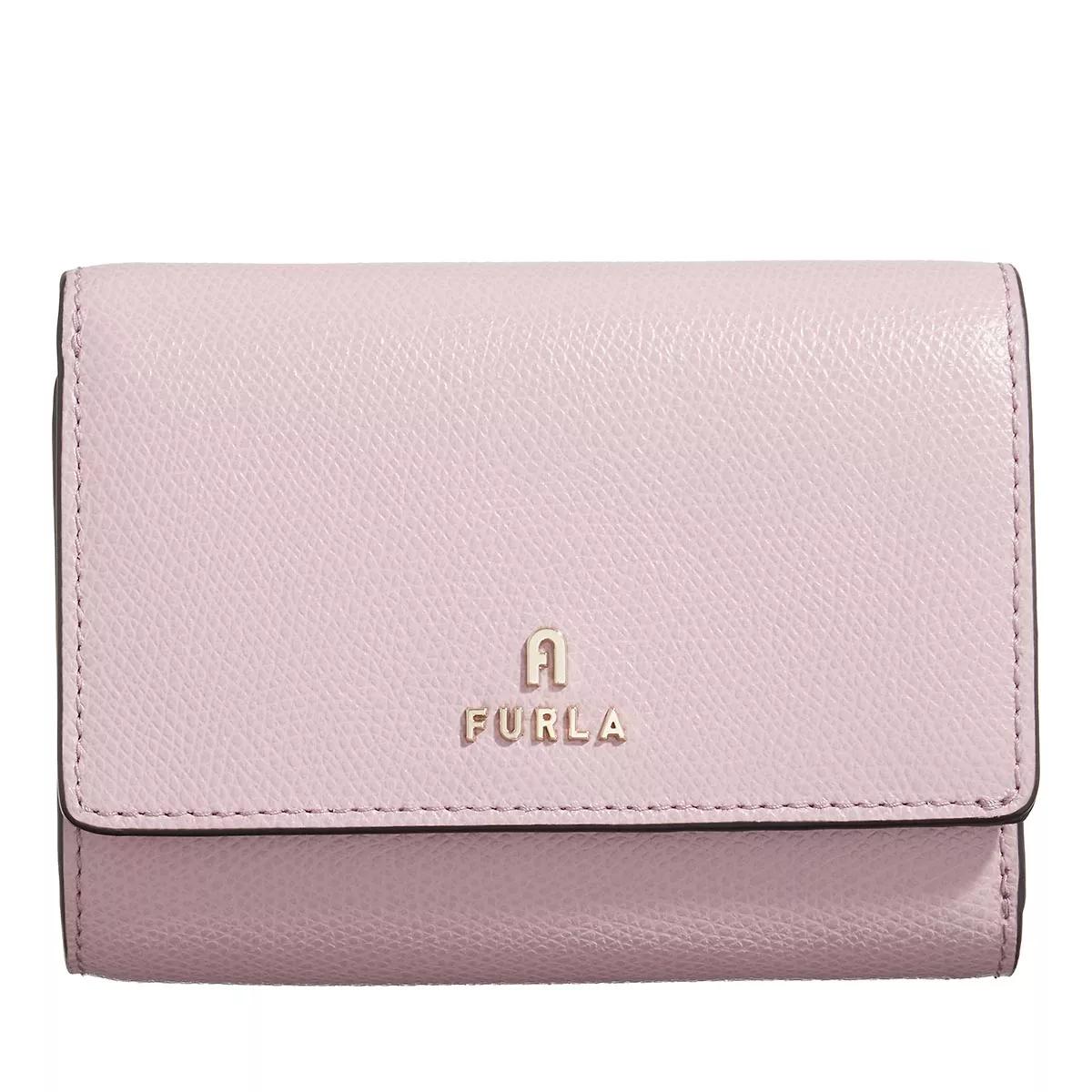 Furla Portemonnaie - Furla Camelia M Compact Wallet Flap - Gr. unisize - in Gold - für Damen