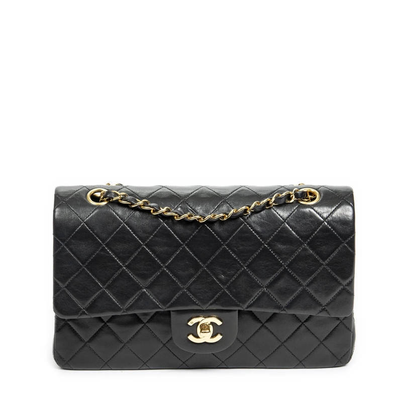 Chanel Crossbody Bag Classic Double Flap 26 schwarz
