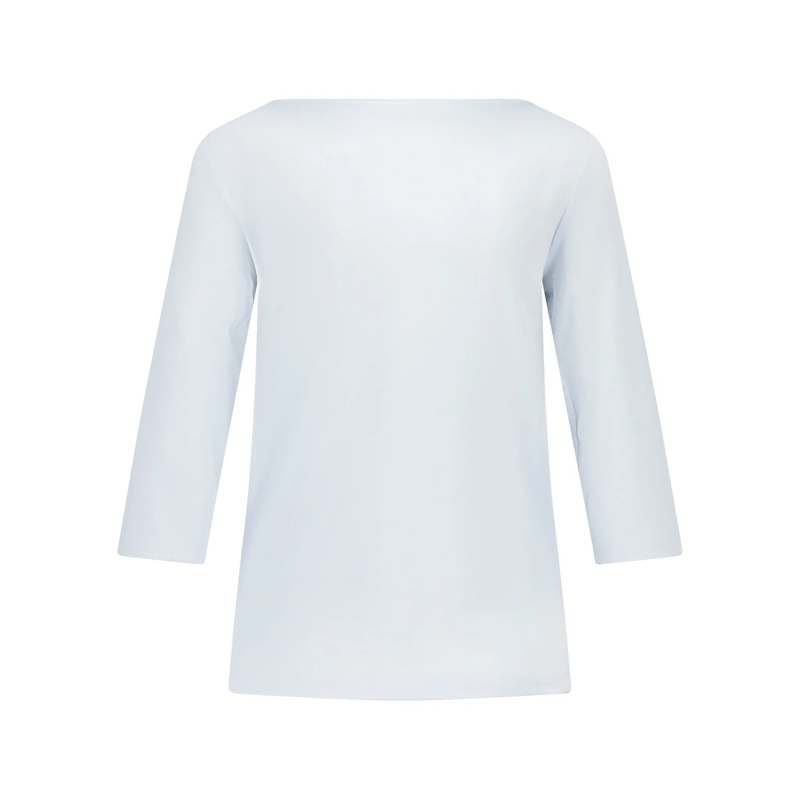 Kimmich Trikot T-shirt à manches 3/4 Shirt aus Viskose-Crêpe weiß(Image 10)