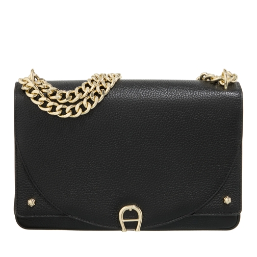 AIGNER Diadora Black Crossbody Bag