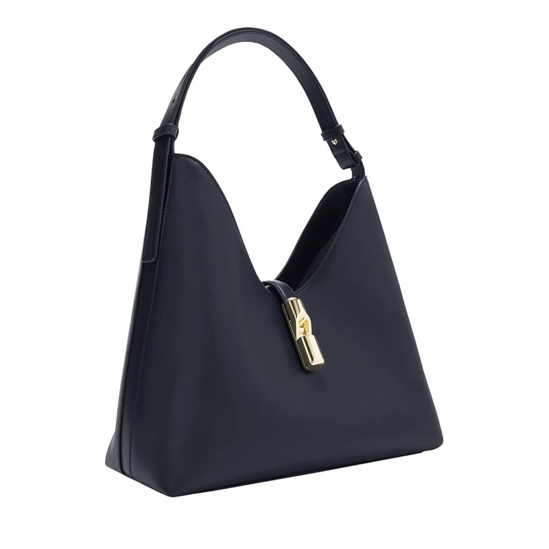 Furla Hobo Bag Furla Goccia M Hobo Ink Blue(Image 3)