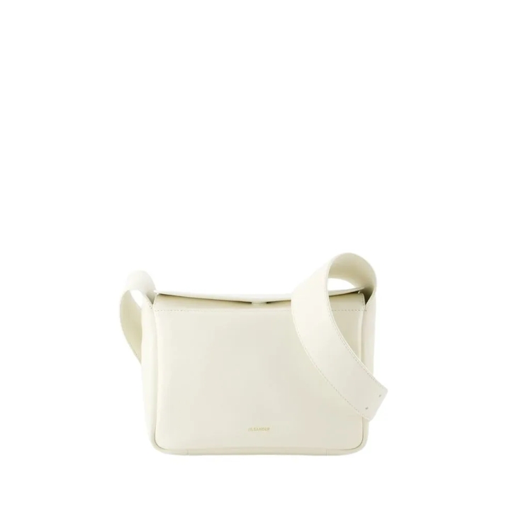 【関税＆送料込み】Jil Sander Flap Messenger Xs Crossbody Jil Sander Flap Messenger Xs Crossbody - Leather - Beige