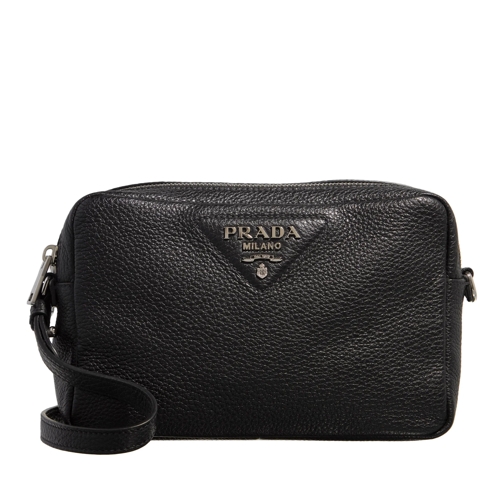 Prada Bandoliera Diano Soft Nero Camera Bag