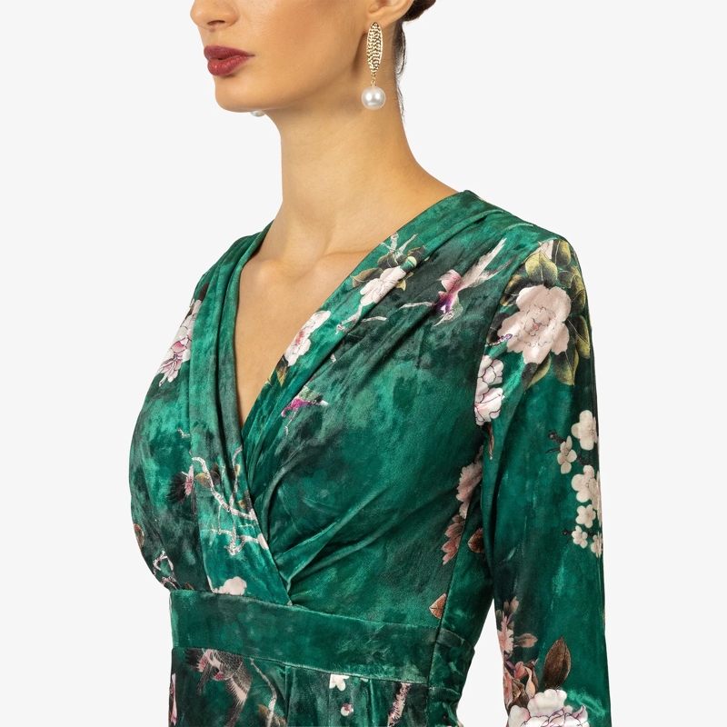 Kraimod Midikleid Cocktailkleid grün(Image 5)