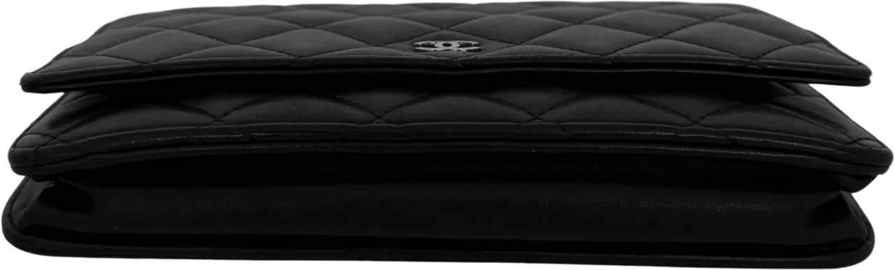 Thumbnail - Chanel Crossbody Bags - Chanel Wallet on Chain Bag, Lamb Leather, Black wi - Gr. unisize - in Schwarz - für Damen