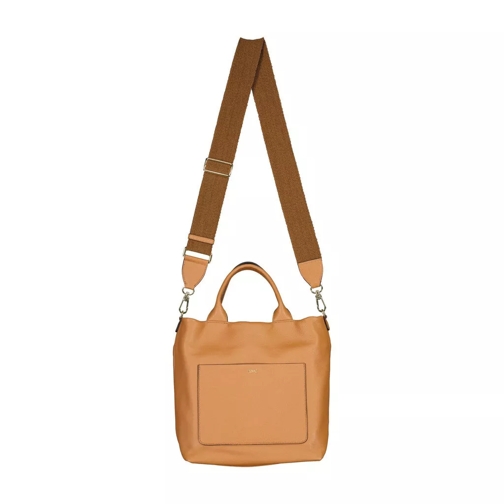 Abro Shopper Raquel aus Leder 48241486332250 Braun Borsetta a tracolla