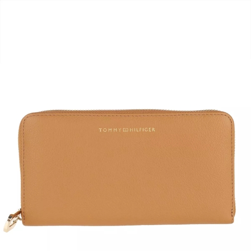 Tommy Hilfiger Soft Turnlock Large Wallet Sugar Almond Continental Wallet-plånbok