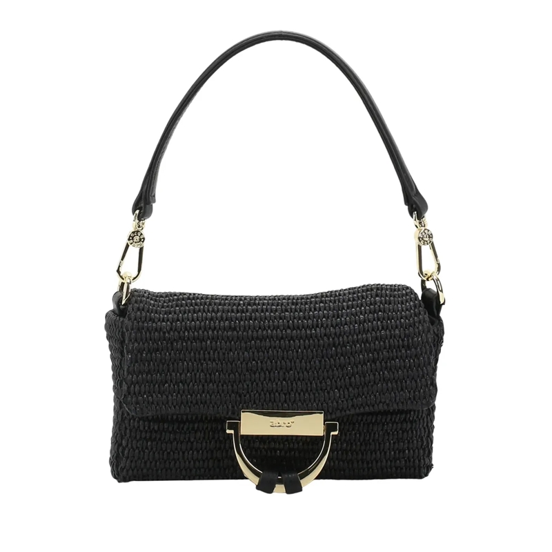 Abro Schultertasche Schultertasche TEMI schwarz