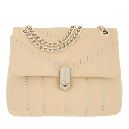Ted Baker Wxb Ayalina Leather Puffer Quilt Detail Mini Xbody Natural Cross body-väskor