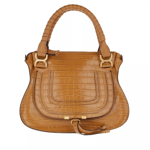 Chloé Marcie Medium Shoulder Bag Autumnal Brown Tote