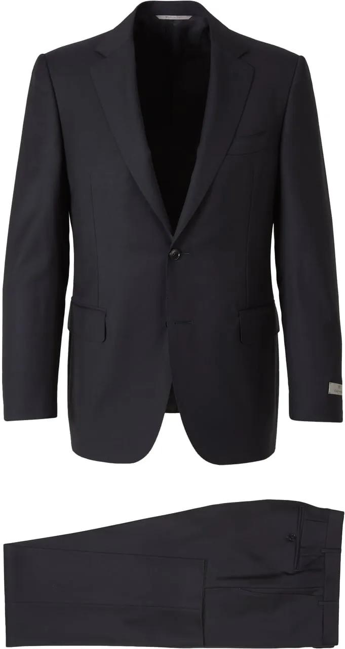 Thumbnail - Canali - Wool suit - Größe 56 - blue