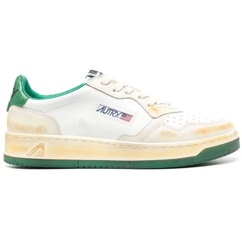 Autry International T-shirt AUTRY SUPER VINTAGE LOW SNEAKERS weiß