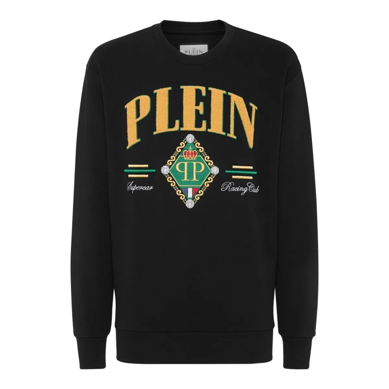 Philipp Plein Top Sweatshirt schwarz