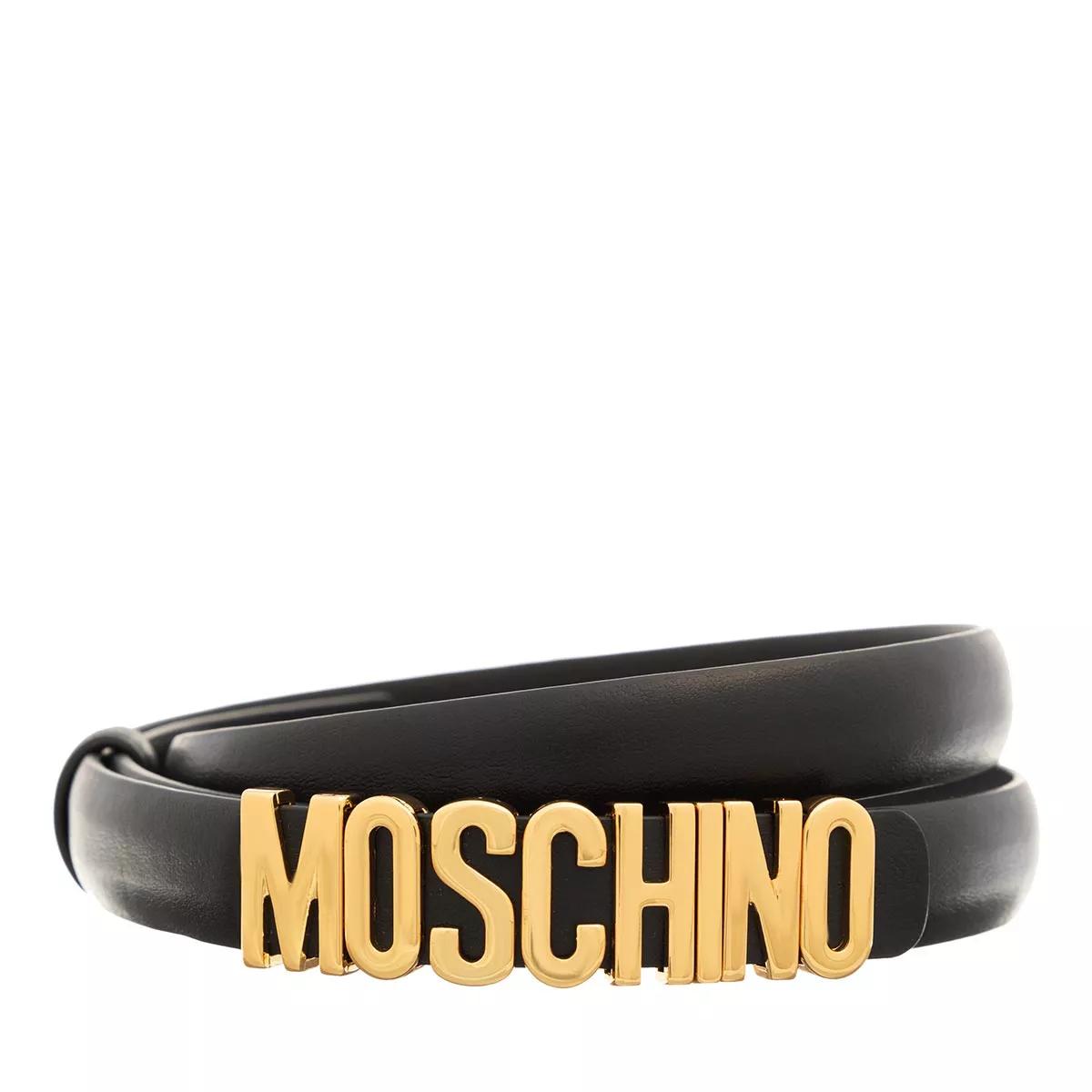 Moschino Gürtel - Belts - Gr. 85 - in Schwarz - für Damen