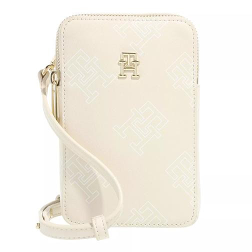 Tommy Hilfiger Iconic Tommy Phone Pouch Mono Sugarcane Borsetta per telefono
