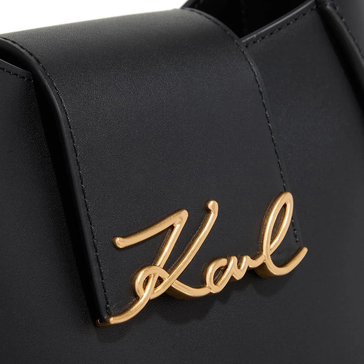 Karl Lagerfeld Hobo bags K Signature Hobo in zwart