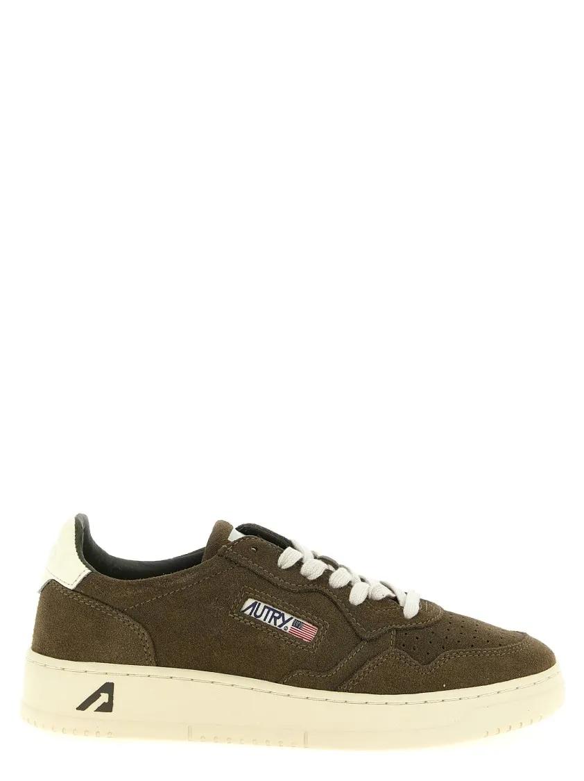 Autry Low-Top Sneaker - 'Medalist Low' Sneakers - Gr. 44 (EU) - in Weiß - für Herren