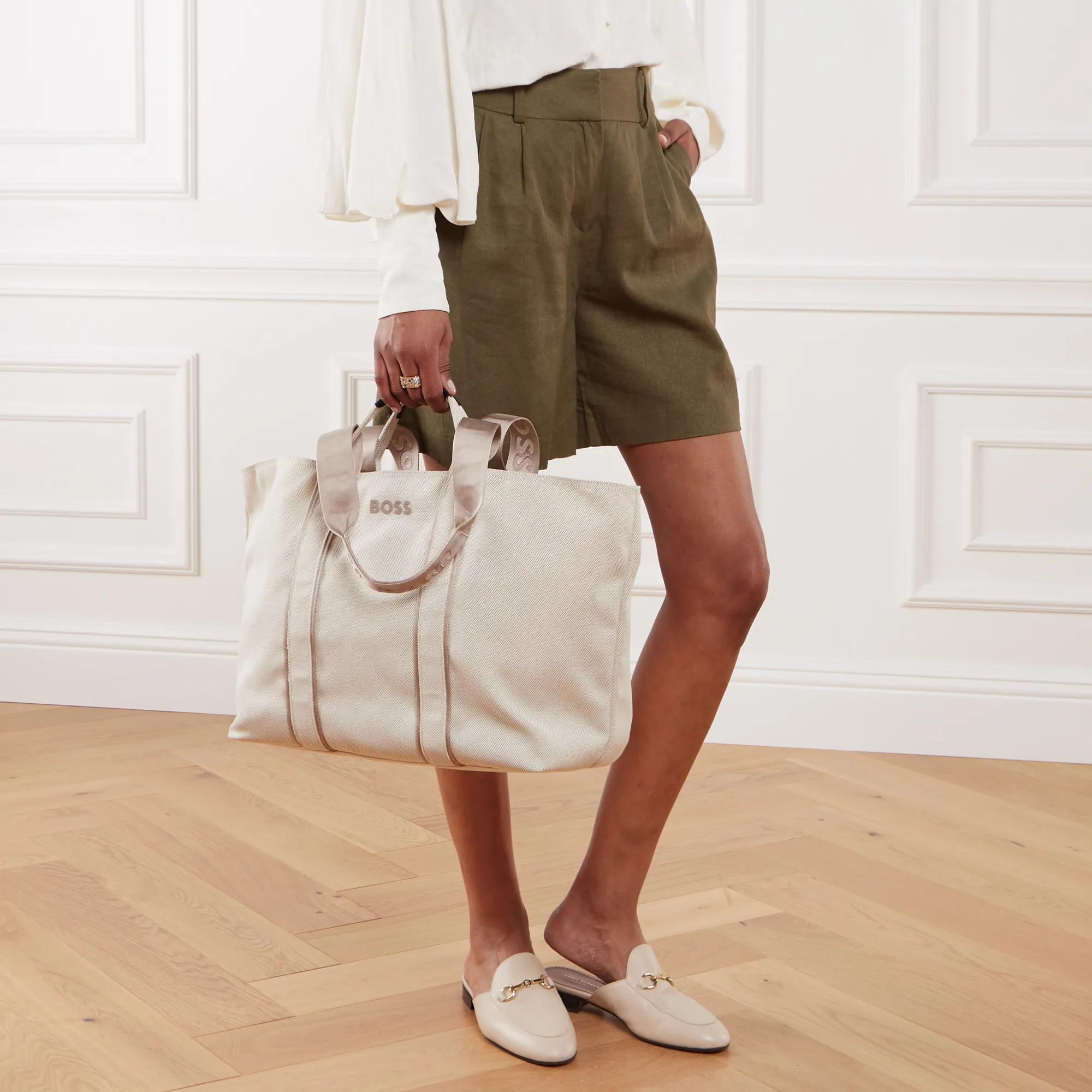 Boss Shoppers & Totes Palmah Tote in beige