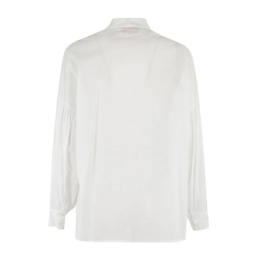 Ermanno Firenze Chemises Cotton Poplin Shirt White (Image 2)