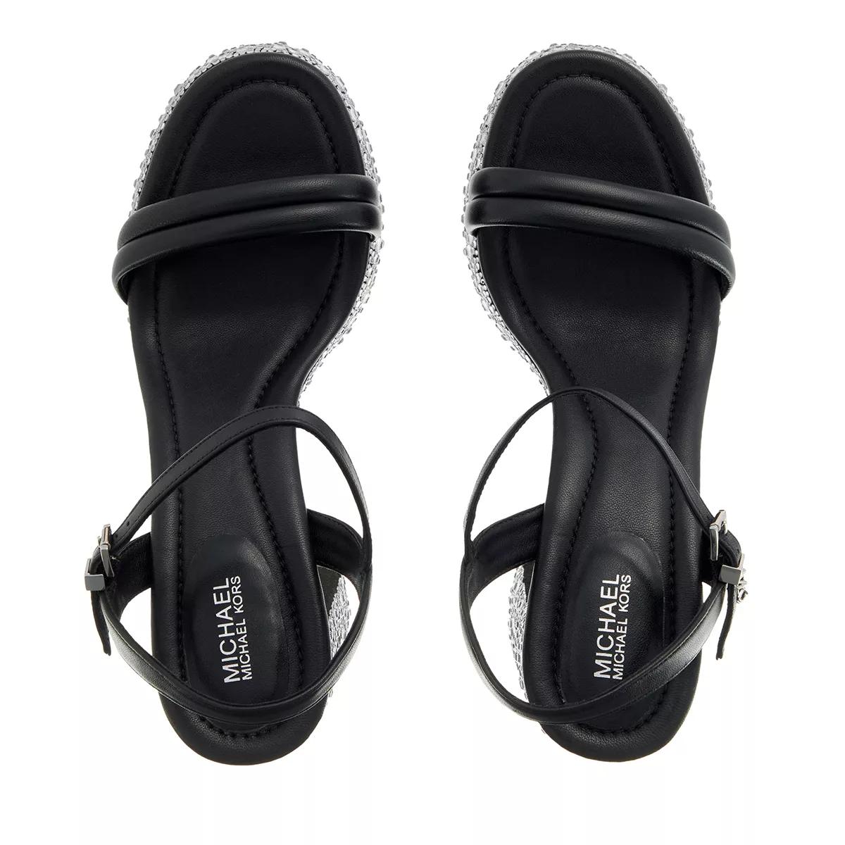 Michael kors abbott sandal black deals