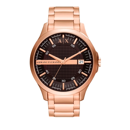 Armani Exchange Automatikuhr Armani Exchange Three-Hand Date Stainless Steel Wa Rose Gold