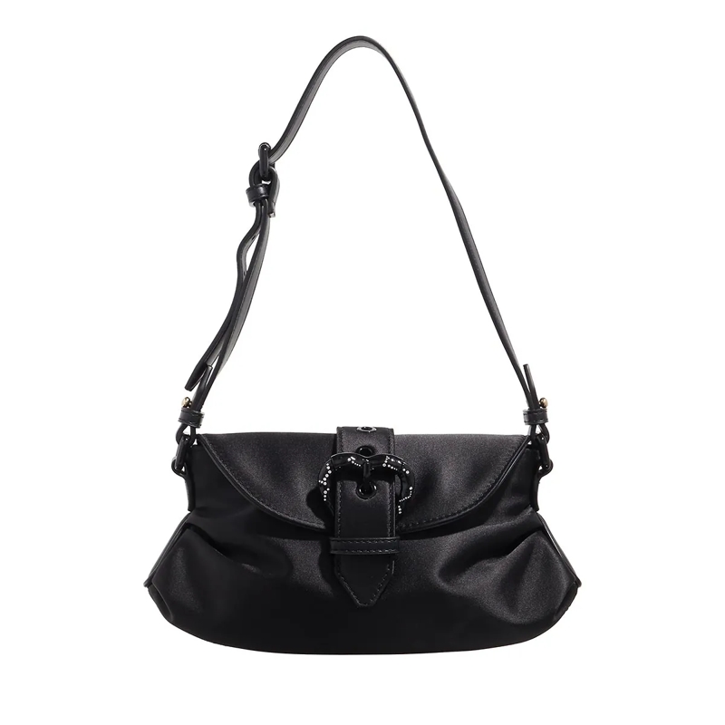 Pinko Crossbody Bag Jolene Shoulder Mini Nero Limousine Block Color