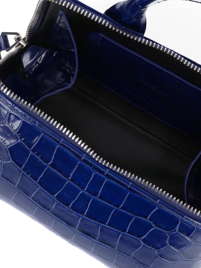 The Attico Shoppers & Totes "Friday" Mini Bag – Blue in blauw