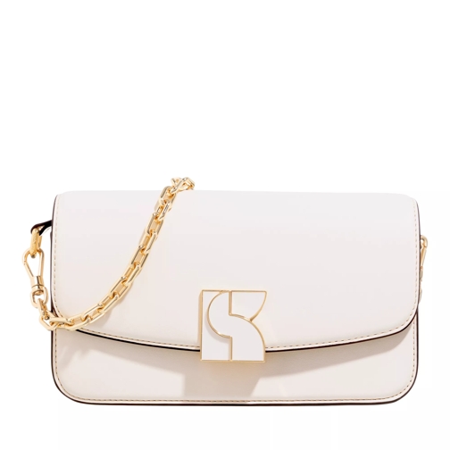 Kate Spade New York Dakota Smooth Leather Small Crossbody Creme Crossbodytas