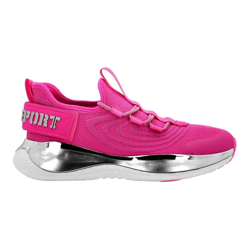 Plein Sport Low-Top-Sneaker Läufer Sneaker pink