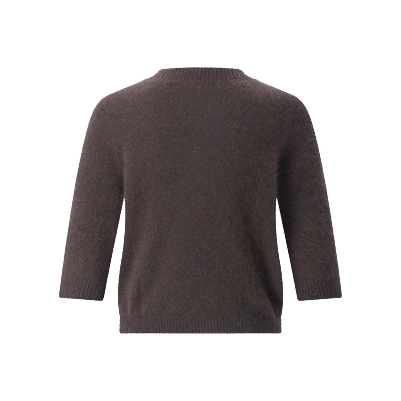 Roberto Collina Pullover Pullover aus Angorawoll-Mix braun(Image 2)