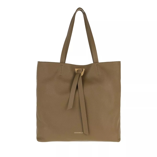 Coccinelle Joy Shopper Moss Green Shopping Bag