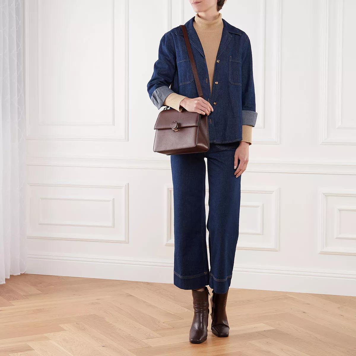 Chloé Satchels Medium Flap Bag in bruin
