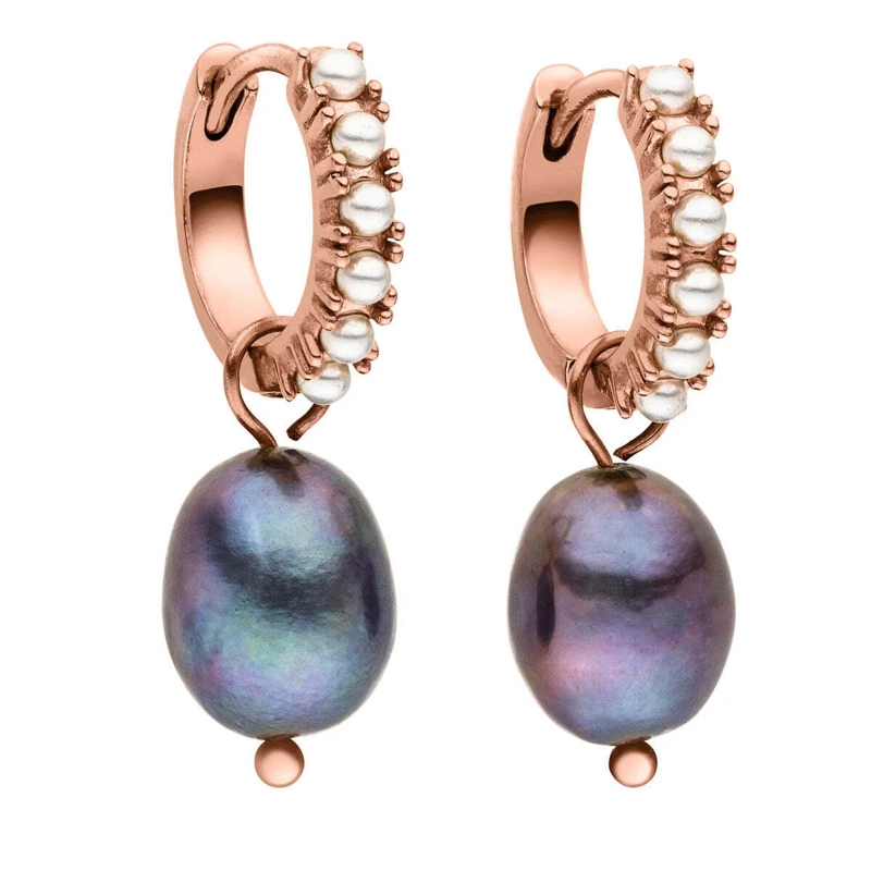 Purelei Ohrstecker Ohrringe Pearly silber