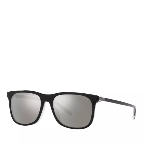Polo Ralph Lauren 0PH4186U Shiny Black On Crystal Solglasögon