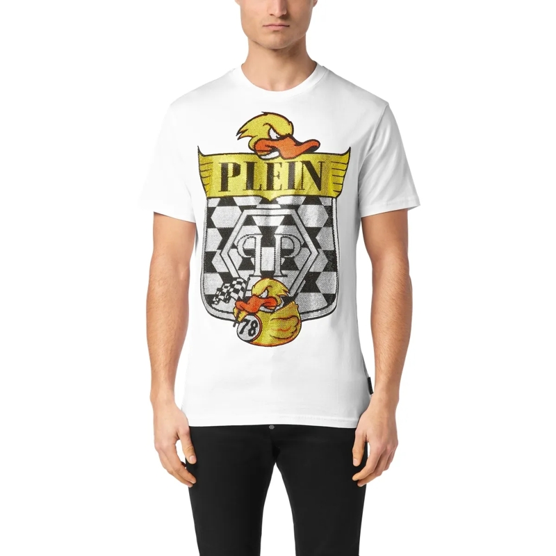 Philipp Plein T-Shirt T-Shirt Duck weiss(Image 2)