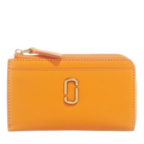 Marc Jacobs The Top Zip Multi Wallet Orange Porta carte di credito