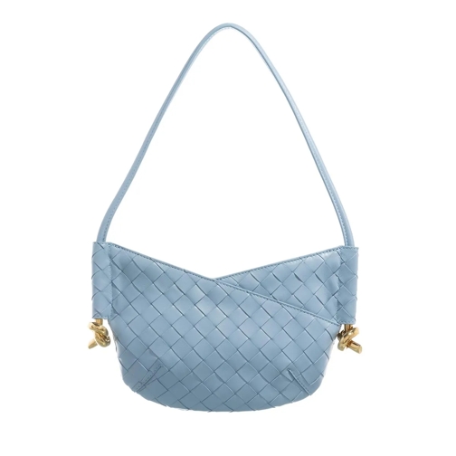 Bottega Veneta Schultertasche Mini Solstice Ice