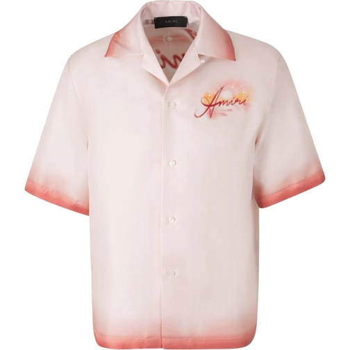 Amiri T-shirts Resort Club Bowling Shirt rot