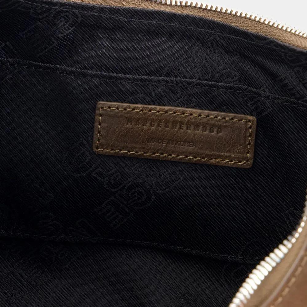 MARGE SHERWOOD Hobo bags Shoulder Bag Leather Brown in bruin